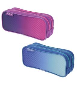 Piórnik kosmetyczka podwójny mix