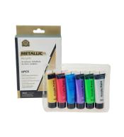 Zestaw 6 farb akrylowych