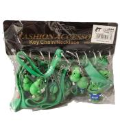 Brelok żaba z przywieszką (12szt)