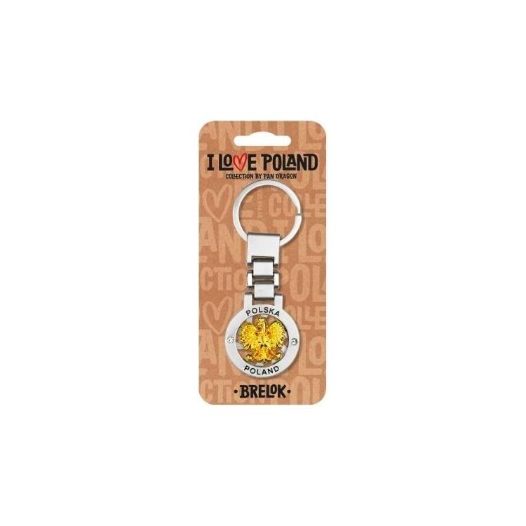 Brelok I love Poland Polska ILP-BRE-E-PL-02