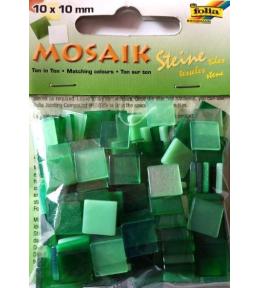 Mozaika 10x10mm zielona