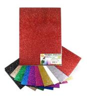 Pianka mikroguma brokat 20x30cm 10 arkuszy