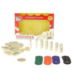 Domino z żetonami 49el