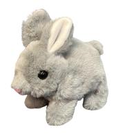 Maskotka Zając Królik szary 18cm