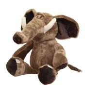 Słoń pluszowy brązowy 22cm