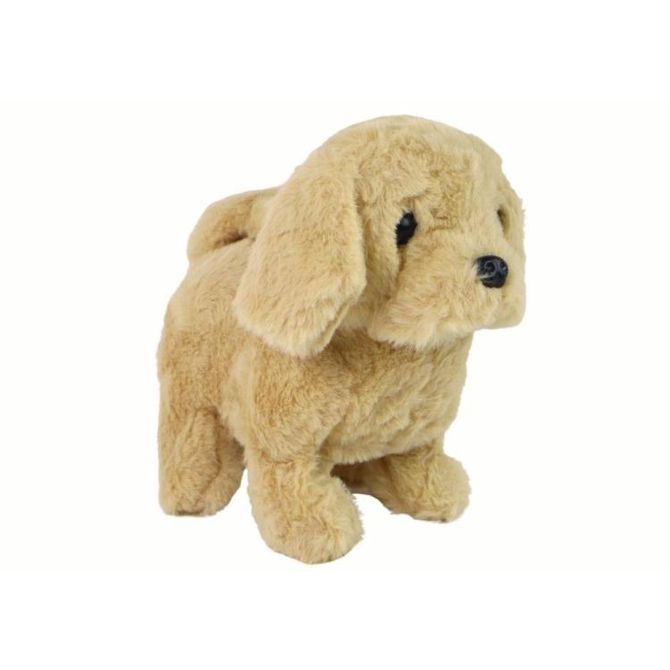 Piesek interaktywny beżowy