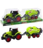 Traktor do belowania zielony