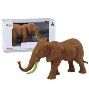 Figurka słoń afrykański safari brązowy