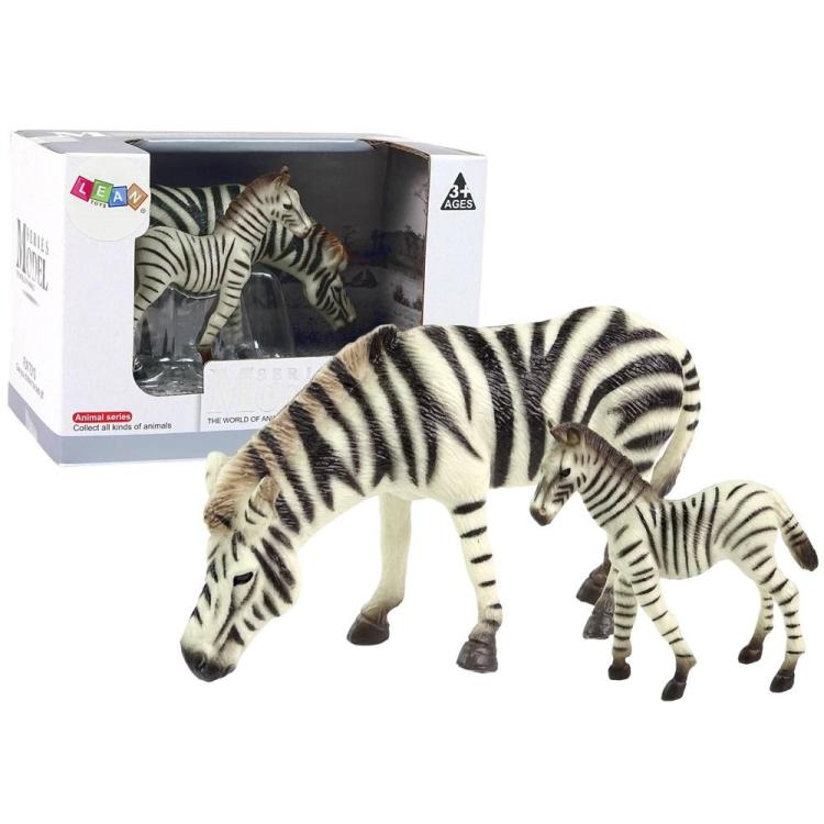 Zestaw figurek Zebra z Młodym