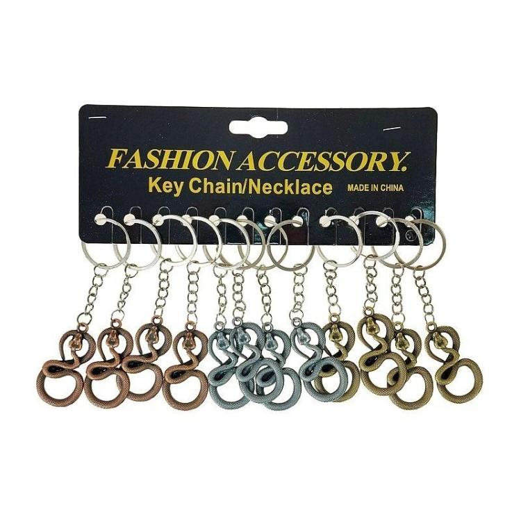 Brelok metalowy kobra (12szt)