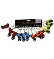 Brelok silikonowy motocykl 12szt