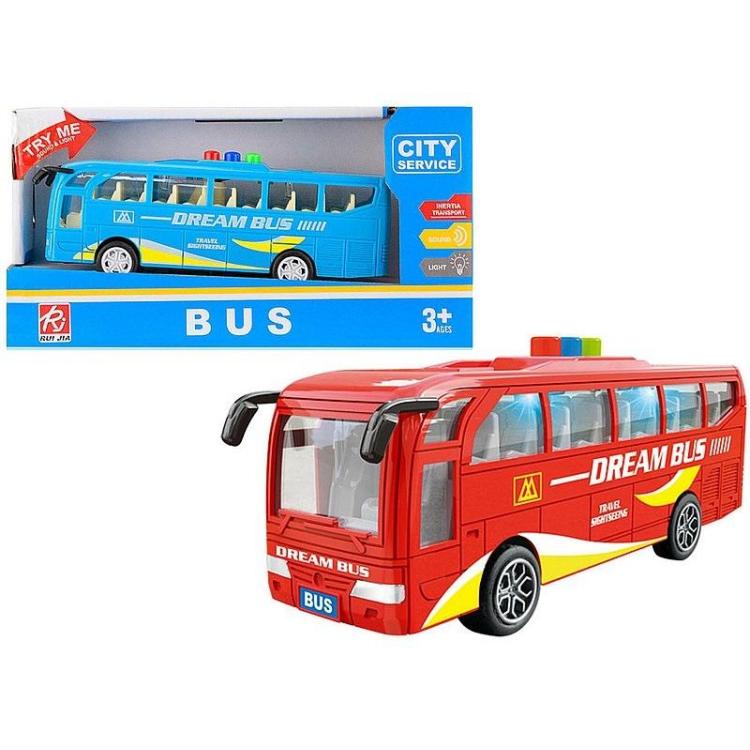 Autobus z napędem 1:32 światło, dźwięk MIX