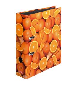 Segregator A4 8cm Pomarańcze max. file