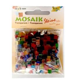 Kamyczki transparentne 5x5mm 700szt