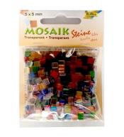 Kamyczki transparentne 5x5mm 700szt