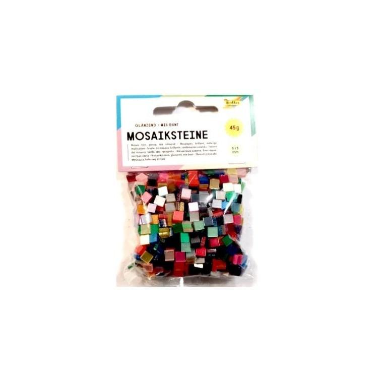 Kamyczki błyszczące 5x5mm 700szt