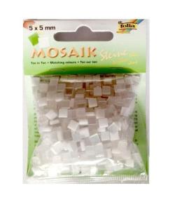 Kamyczki Ton in Ton 5x5mm biały