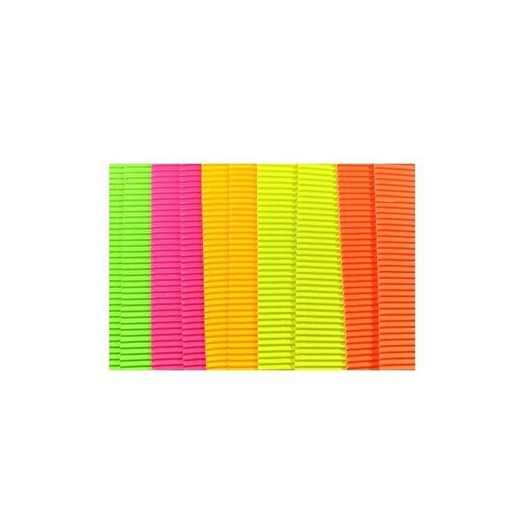Tektura falista kolorowa fluo 25x35cm 10 arkuszy