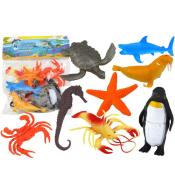 Zestaw figurek Zwierzęta morskie 10szt