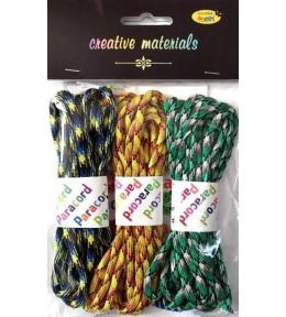Zestaw paracord 2,8mb 3 kolory