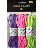 Zestaw paracord 2,8mb 3 kolory