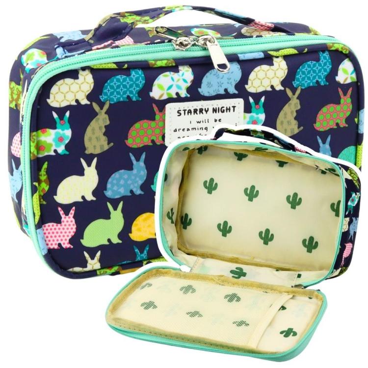 Piórnik szkolny granatowy 22,5cm