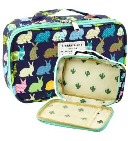 Piórnik szkolny granatowy 22,5cm