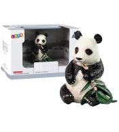 Figurka kolekcjonerska Panda Wielka z bambusem