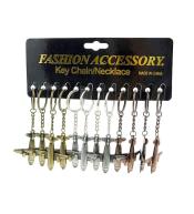 Brelok samolot metalowy (12szt)
