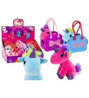 Pluszowy jednorożec w gumowej torebce 3 rodzaje