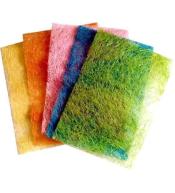 Sizal brokatowy 22x33cm 5szt mix pastelowe