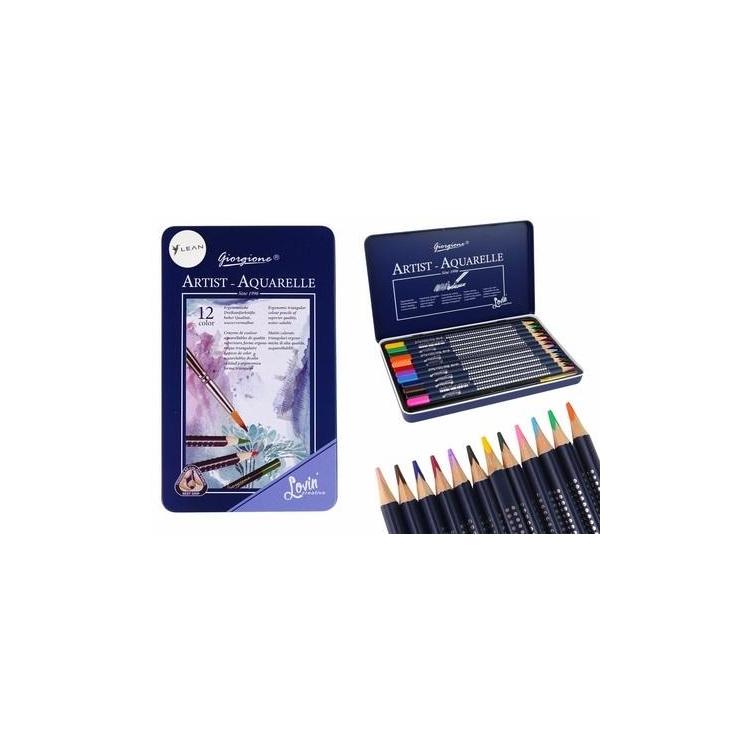 Kredki akwarelowe 12 kolorów