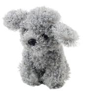 Pudel miniaturowy pluszowy szary 20cm