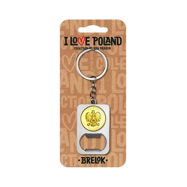 Brelok I love Poland Polska ILP-BRE-B-PL-05