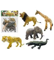 Dzikie zwierzęta 5szt