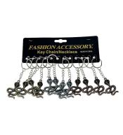 Brelok metalowy wąż (12szt)