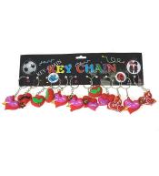 Brelok serce MIX (12szt)