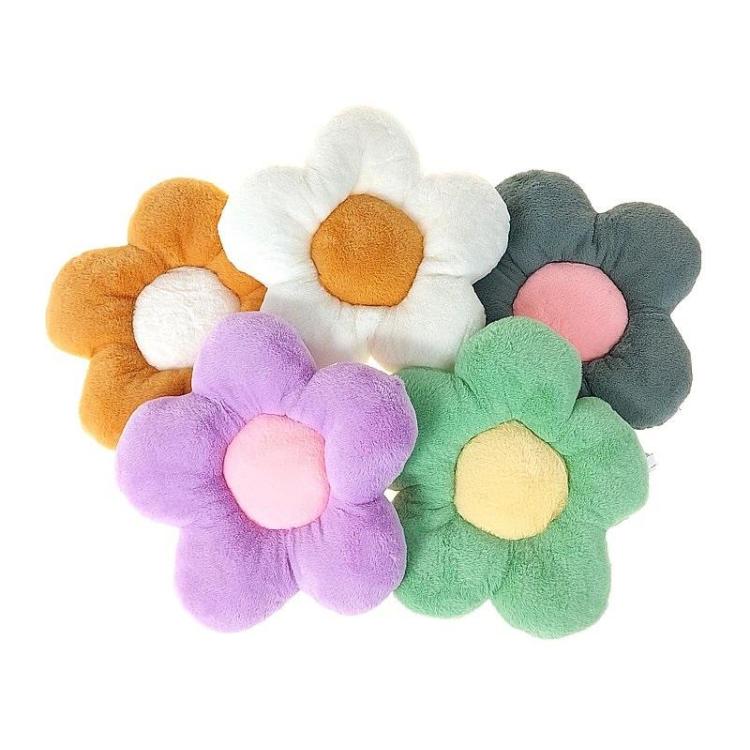 Poduszka pluszowa Kwiatek MIX