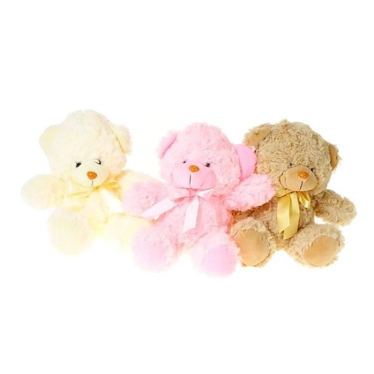 Miś pluszowy siedzący 20cm MIX