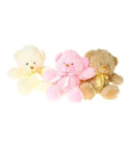 Miś pluszowy siedzący 20cm MIX