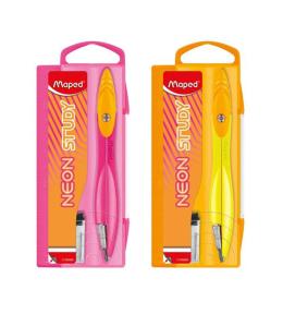 Cyrkiel Study Neon z wkładami graf mix MAPED