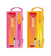 Cyrkiel Study Neon z wkładami graf mix MAPED