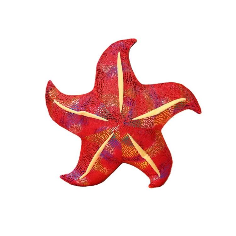 Poduszka pluszowa rozwgwiazda czerwona 20cm