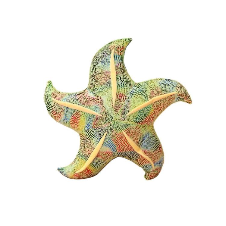 Poduszka pluszowa rozwgwiazda zielona 20cm