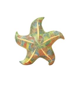 Poduszka pluszowa rozwgwiazda zielona 20cm