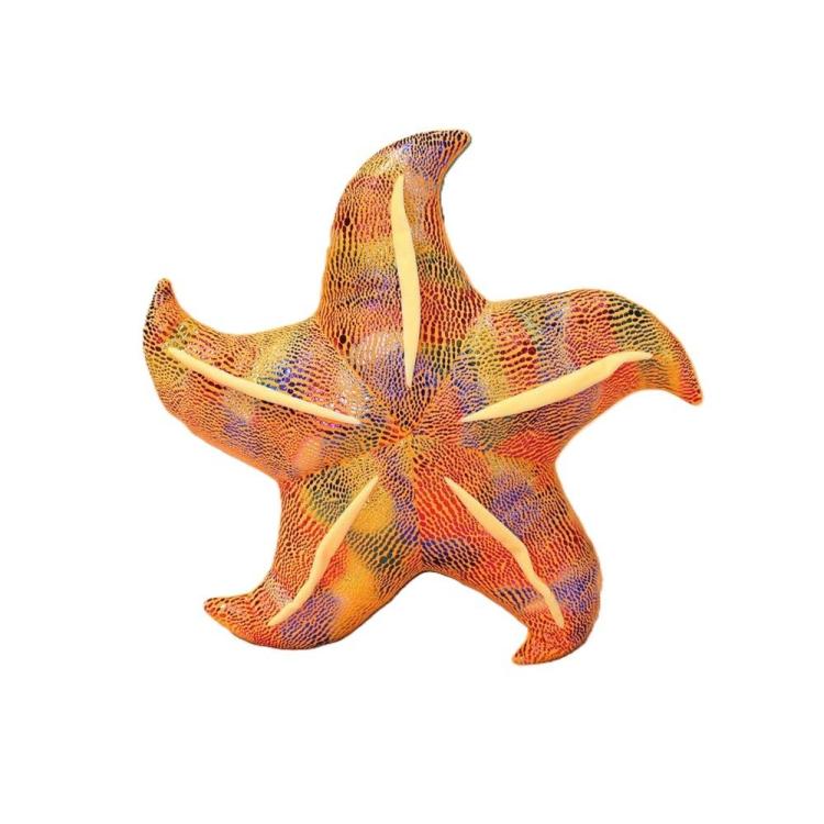 Poduszka pluszowa rozwgwiazda żółta 20cm