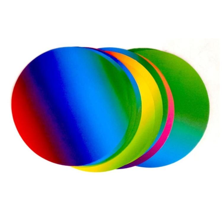 Origami tęczowe 100g koło 15cm 50 ark