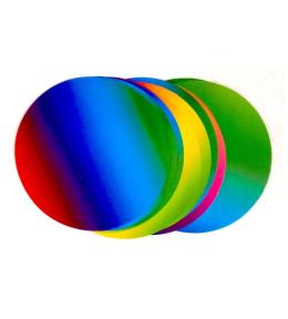 Origami tęczowe 100g koło 15cm 50 ark