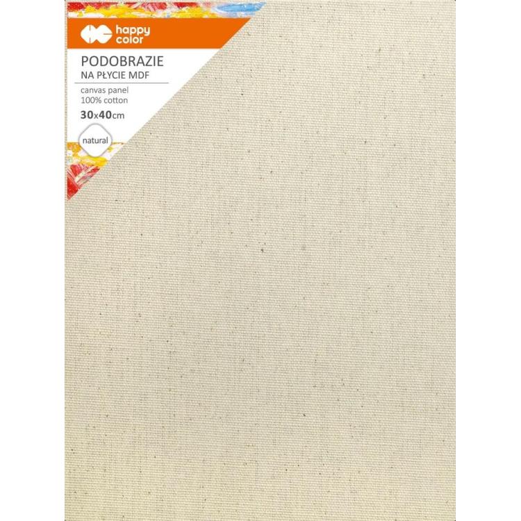 Podobrazie bawełniane 30x40cm natural HAPPY COLOR