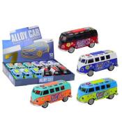 Camper Bus 1:32 metalowy światła dźwięk napęd MIX